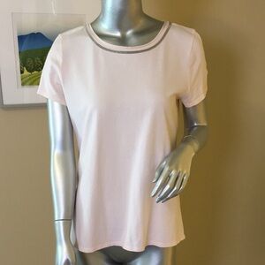 WHBM | Ball Chain Tee Light Pink 🩷
